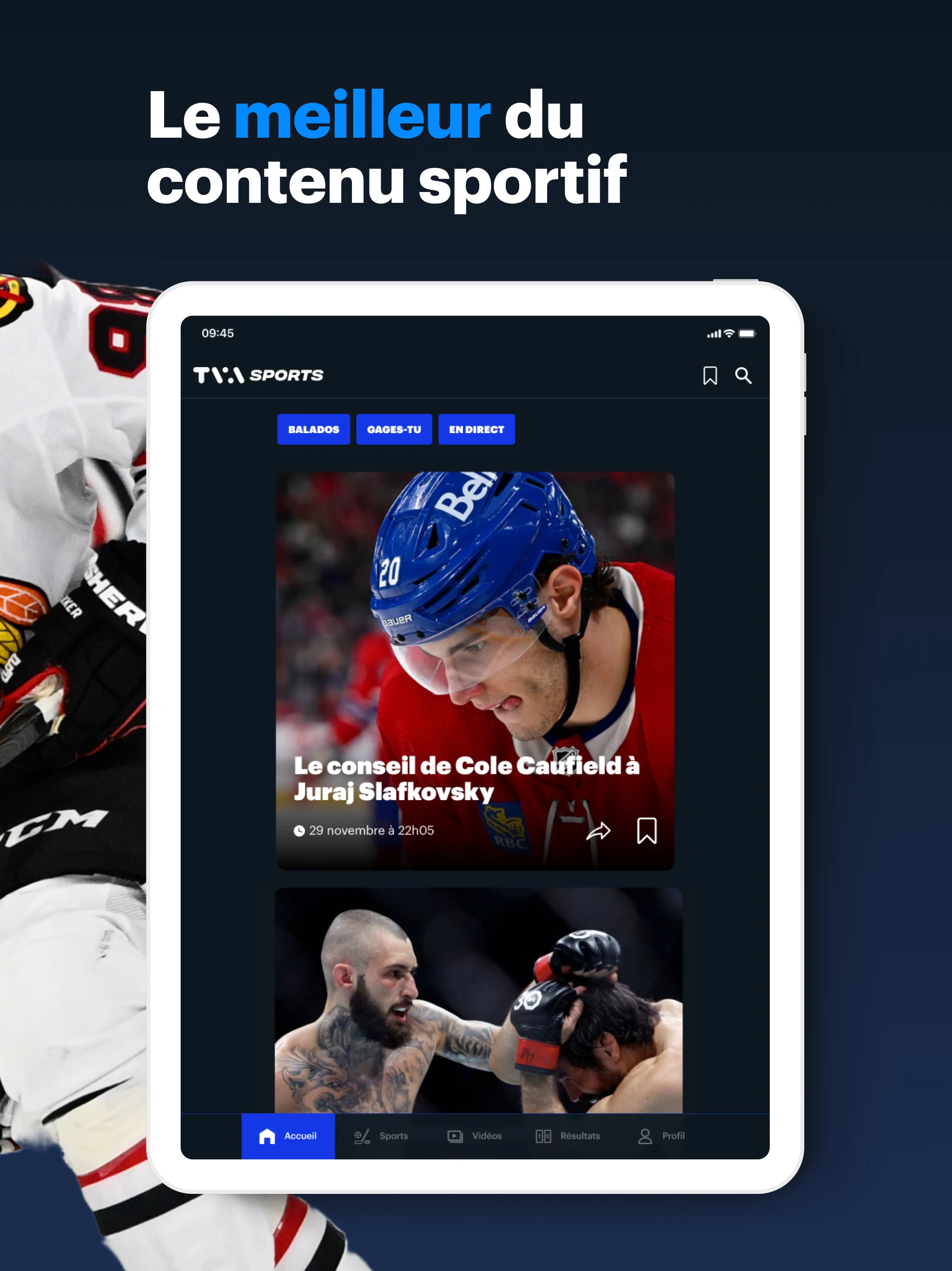 TVA Sports screenshot