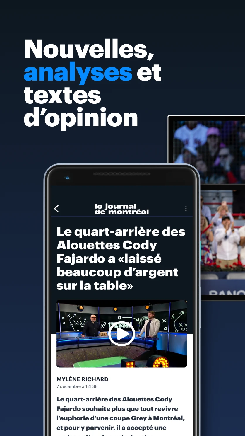 TVA Sports screenshot