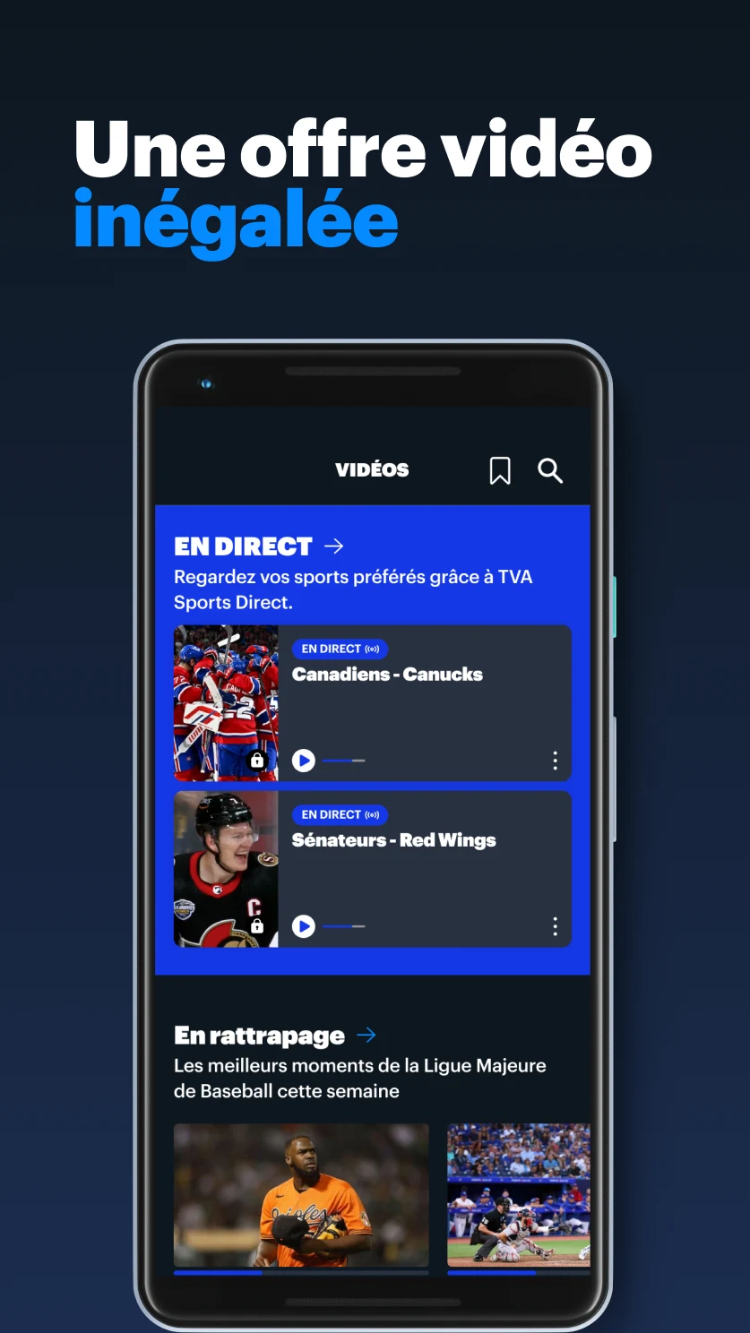 TVA Sports screenshot